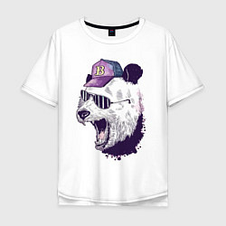 Мужская футболка оверсайз Cool panda!