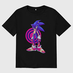 Мужская футболка оверсайз Sonic Exe Video game Hedgehog