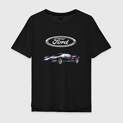 Мужская футболка оверсайз Ford Racing