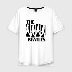 Мужская футболка оверсайз The Beatles БИТЛЗ