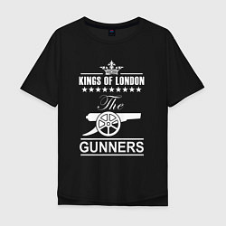 Мужская футболка оверсайз Arsenal The king of London Арсенал