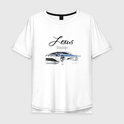 Мужская футболка оверсайз Lexus Concept