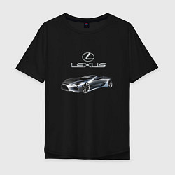 Мужская футболка оверсайз Lexus Motorsport