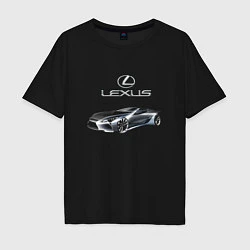 Мужская футболка оверсайз Lexus Motorsport