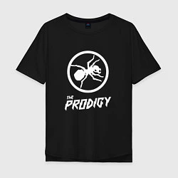 Мужская футболка оверсайз Prodigy логотип