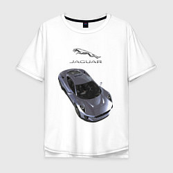 Мужская футболка оверсайз Jaguar Motorsport
