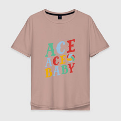 Мужская футболка оверсайз Ace Ace Baby