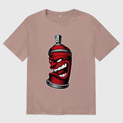 Мужская футболка оверсайз Red balloon