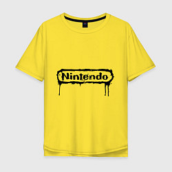 Мужская футболка оверсайз Nintendo streaks
