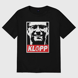 Мужская футболка оверсайз Klopp