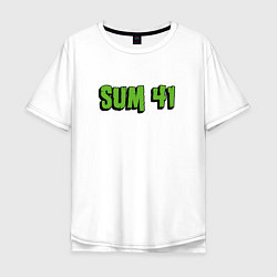 Мужская футболка оверсайз SUM41 LOGO