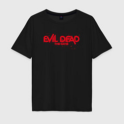 Мужская футболка оверсайз Logo Evil Dead: The Game