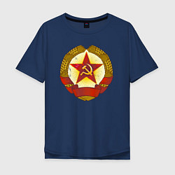 Мужская футболка оверсайз Герб СССР без надписей