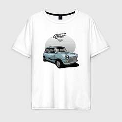 Мужская футболка оверсайз Автомобиль классика