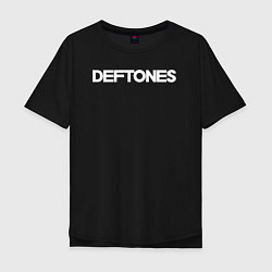 Мужская футболка оверсайз Deftones hard rock