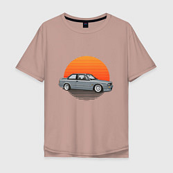 Мужская футболка оверсайз BMW Sun