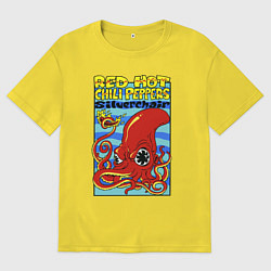 Футболка оверсайз мужская Red peppers, цвет: желтый