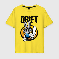 Мужская футболка оверсайз Drift Hype Cool Hare