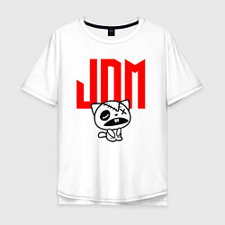 Мужская футболка оверсайз JDM Kitten-Zombie Japan