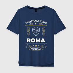 Мужская футболка оверсайз Roma FC 1