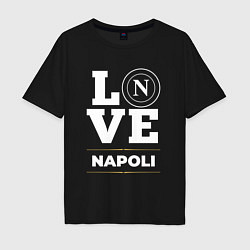 Мужская футболка оверсайз Napoli Love Classic