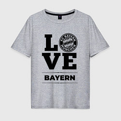 Мужская футболка оверсайз Bayern Love Классика