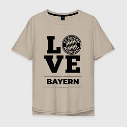 Мужская футболка оверсайз Bayern Love Классика