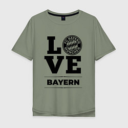 Мужская футболка оверсайз Bayern Love Классика