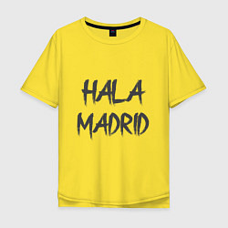 Футболка оверсайз мужская Hala - Madrid, цвет: желтый