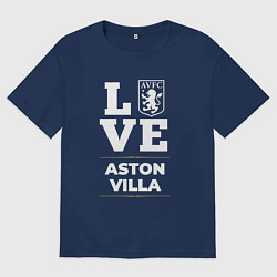 Мужская футболка оверсайз Aston Villa Love Classic