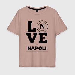 Мужская футболка оверсайз Napoli Love Классика