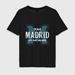 Мужская футболка оверсайз Team Madrid