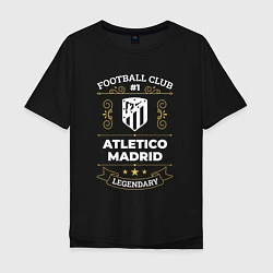 Мужская футболка оверсайз Atletico Madrid FC 1