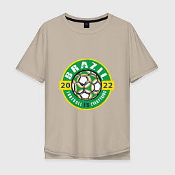 Мужская футболка оверсайз Brazil 2022