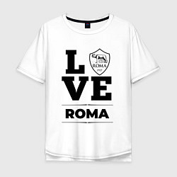 Мужская футболка оверсайз Roma Love Классика