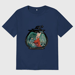 Мужская футболка оверсайз Хорнет и ткачи