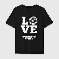 Мужская футболка оверсайз Manchester United Love Classic