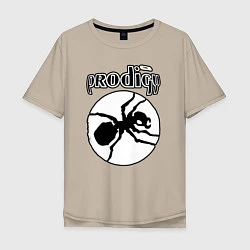 Мужская футболка оверсайз The prodigy ant