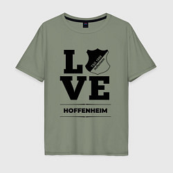 Мужская футболка оверсайз Hoffenheim Love Классика