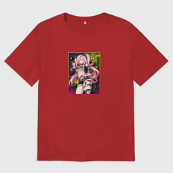 Футболка оверсайз мужская Милашка Николь Zenless Zone Zero, цвет: красный