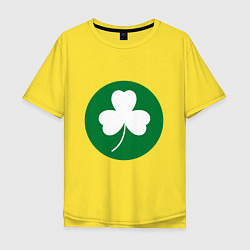 Футболка оверсайз мужская Celtics Style, цвет: желтый