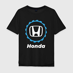 Мужская футболка оверсайз Honda в стиле Top Gear