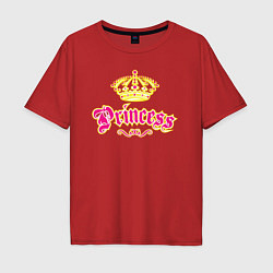 Мужская футболка оверсайз Моя Принцесса The Princcess