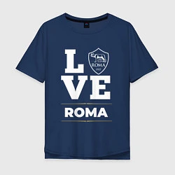Мужская футболка оверсайз Roma Love Classic