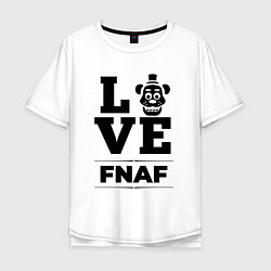 Мужская футболка оверсайз FNAF Love Classic