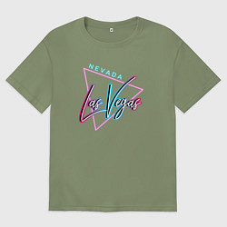 Мужская футболка оверсайз Лас Вегас Невада