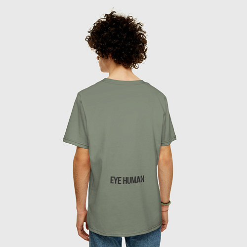 Мужская футболка оверсайз LOVE- emotion collection / Авокадо – фото 4