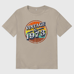 Мужская футболка оверсайз Год изготовления 1973