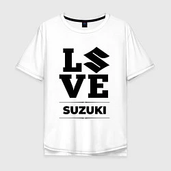 Мужская футболка оверсайз Suzuki Love Classic