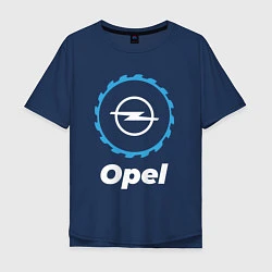 Мужская футболка оверсайз Opel в стиле Top Gear